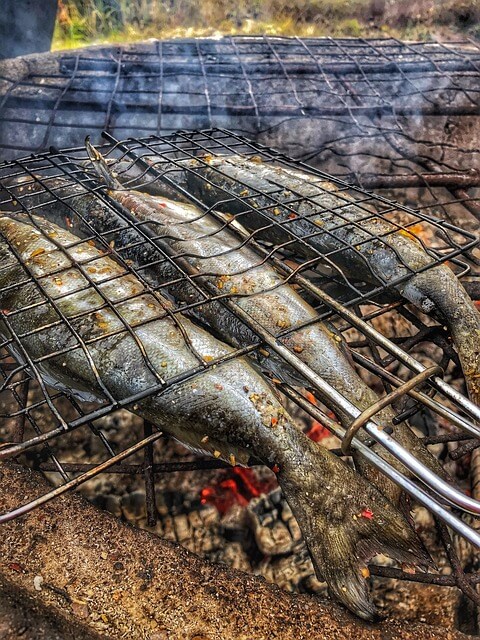油でギトギトの魚焼きグリル