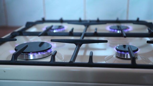 ヘルシオで汚れないガスコンロ
