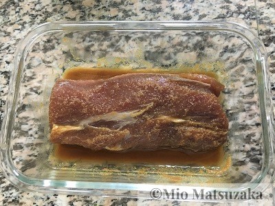 ヘルシオのレシピ 焼豚の下味