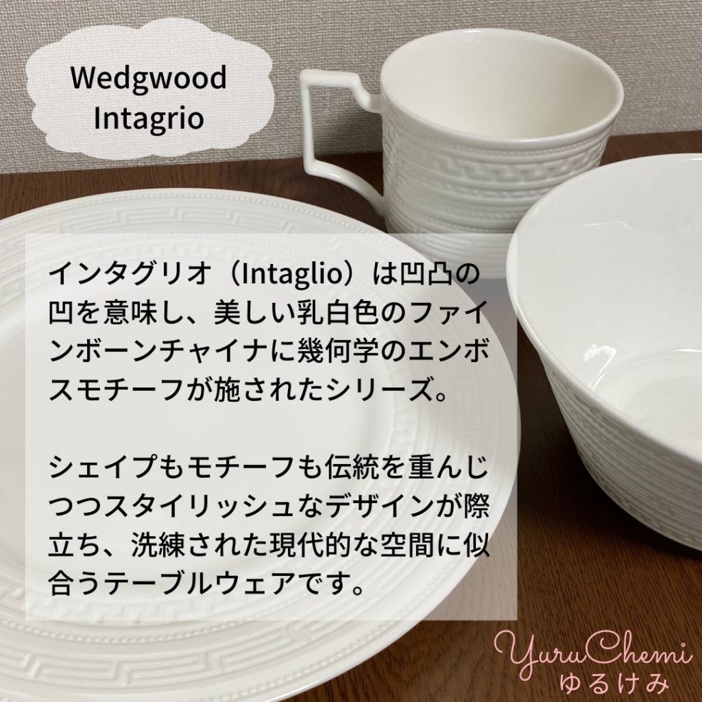 Wedgwood(ウェッジウッド)のIntagrio(インタグリオ)とは？