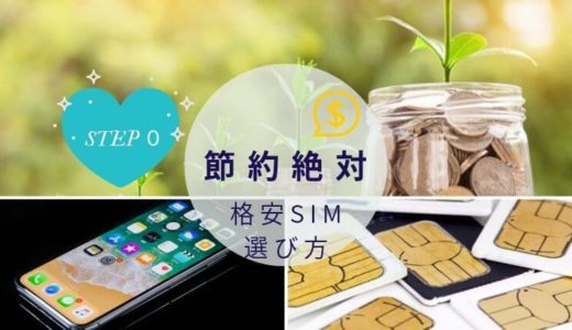 【わかりづらいを簡単解説】あなたにあった格安SIMはこれだ!選び方とおすすめを紹介