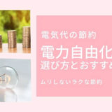 【電気会社を変えるだけで電気料金が下がる】電力自由化の仕組みとおすすめの電気会社|電気代の節約