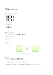 転職に成功した理系の職務経歴書のフォーマット２枚目