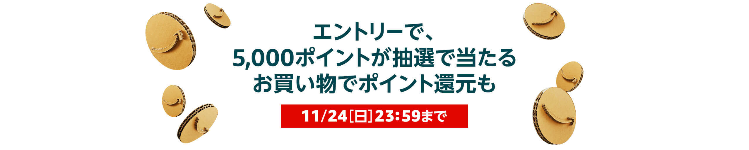 Amazonブラックフライデー 登録完了ページ